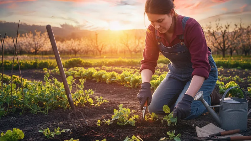 Entretien du jardin en mars : le guide complet